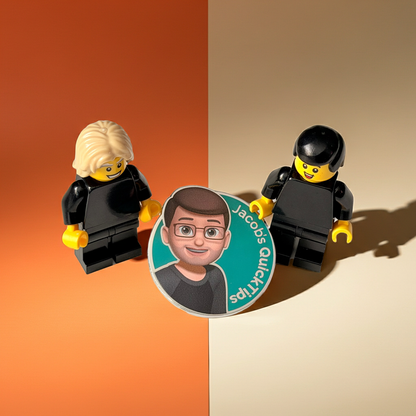 Jacob's QuickTips Enamel Pin Badge