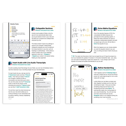 100 QuickTips for iOS 18