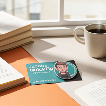 Jacob's QuickTips Enamel Pin Badge