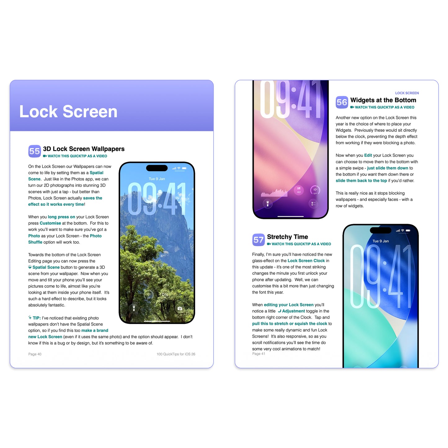 100 QuickTips for iOS 26